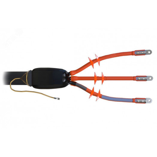 Муфта концевая 3 ПКНТп-10 (70-120) с наконечниками