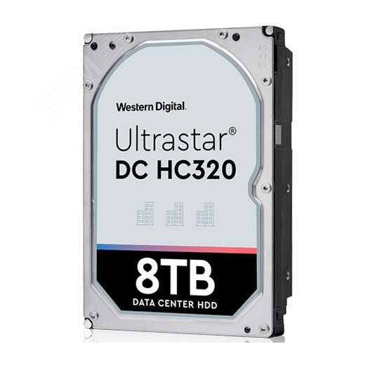 Жесткий диск 8TB Ultrastar 3.5'', SATAIII, 7200 об/мин, 256 МБ