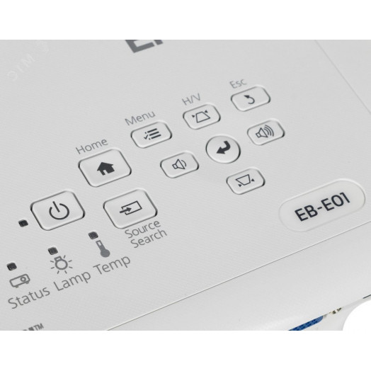 Проектор ламповый для экрана EB-E01 LCD 3300Lm LS (1024x768) 1xUSB typeB 1xHDMI