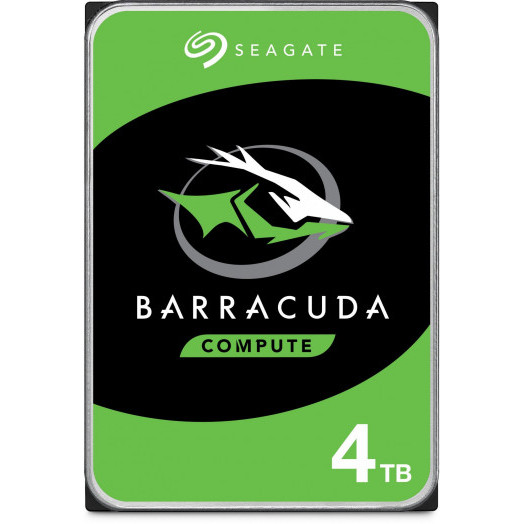 Жесткий диск 4TB Barracuda 3.5'', SATAIII, 5400 об/мин, 256 МБ