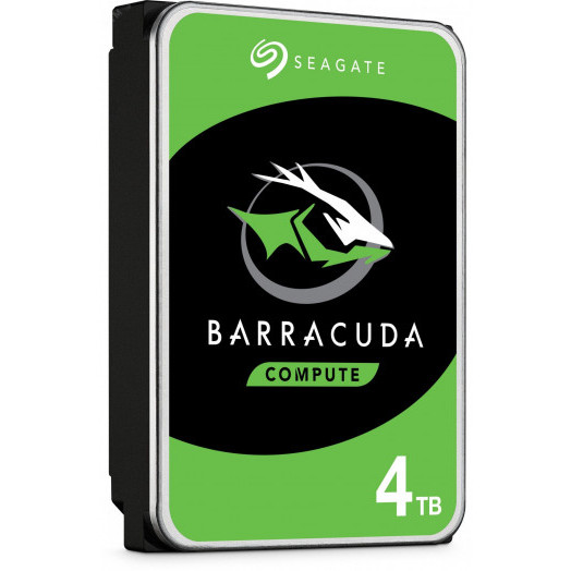 Жесткий диск 4TB Barracuda 3.5'', SATAIII, 5400 об/мин, 256 МБ