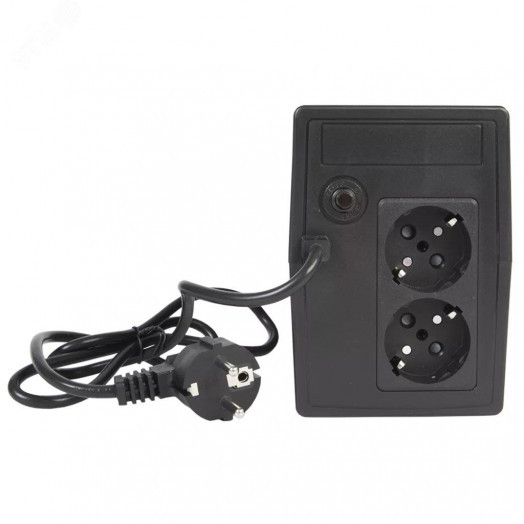 Источник бесперебойного питания UWI-600-12-IL, Line-interactive, 600 Ва/360 Вт, АКБ 1 шт. 12В 7 Ач, Schuko Euro СЕЕ7, USB, RJ-45