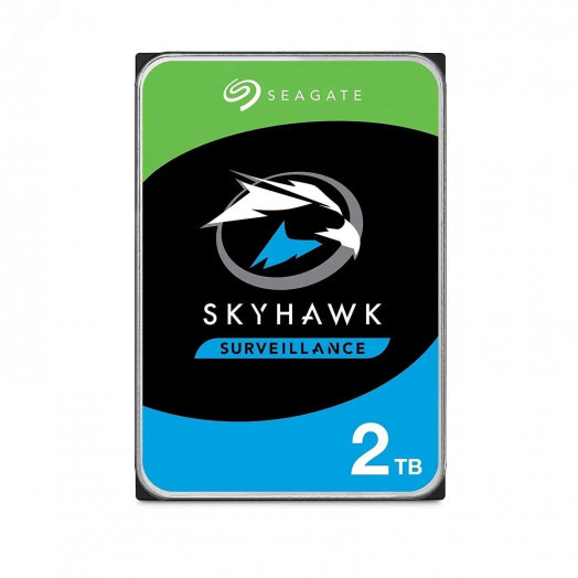 Жесткий диск 2TB SkyHawk 3.5'', SATAIII, 5400 об/мин, 256 МБ