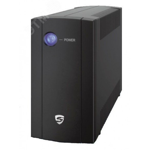 Источник бесперебойного питания Сайбер Электро СТАРТ ПЛЮС-850ВА line-interactive  850ВА/425Вт. RS-232(4 IEC С13) (12В /5Ач.)