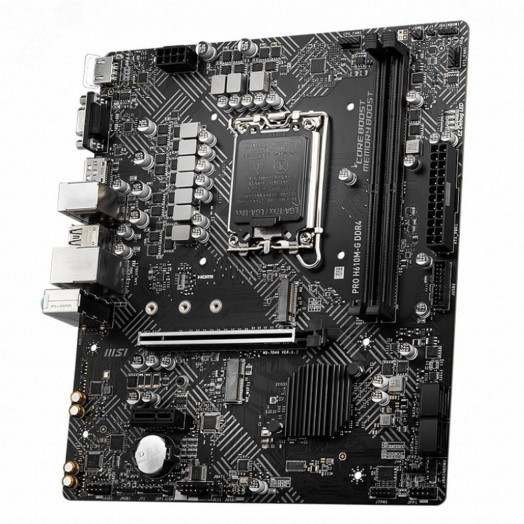Материнская плата PRO H610M-G DDR4, Intel H610, Micro ATX