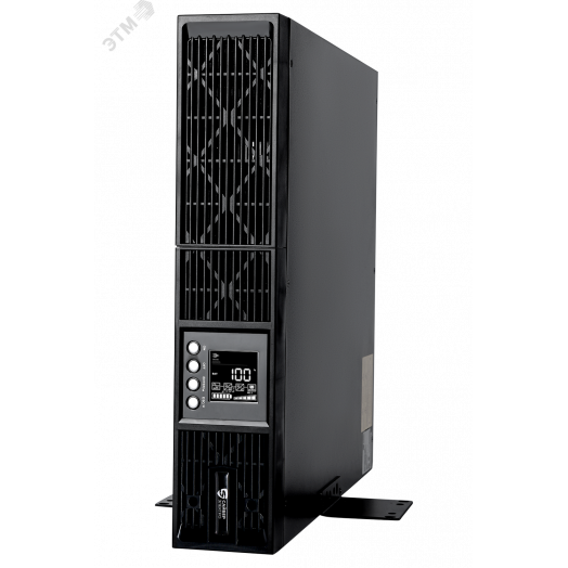 Источник бесперебойного питания Online Rack/Tower 1000ВА/900Вт. USB, RS-232, SNMP Slot, EPO, 8 IEC С13, 12В /9Ач. х 2