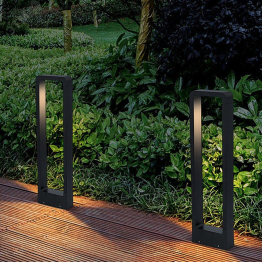 Светильник ландшафтный Arte lamp TRAPEZIO A2080PA-1BK 1*LED Металл Чёрный