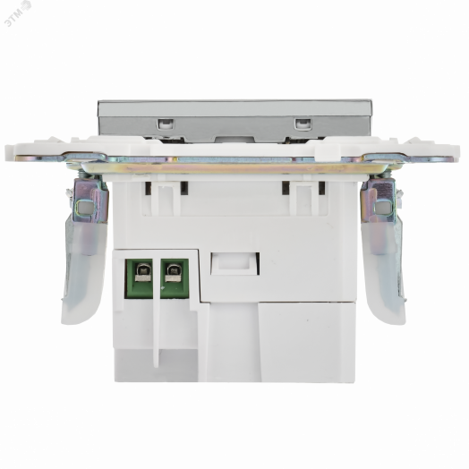 SKANDY Розетка USB A+C 18Вт SK-R13N никель IEK