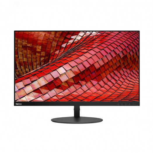 Монитор для компьютера 27'' IPS, 1920x1080, 4мс, VGA, HDMI 1.4, DP 1.2, ThinkVision T27i-10