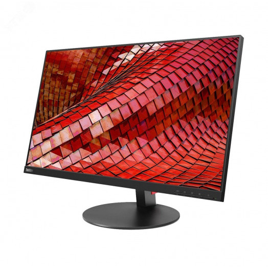 Монитор для компьютера 27'' IPS, 1920x1080, 4мс, VGA, HDMI 1.4, DP 1.2, ThinkVision T27i-10