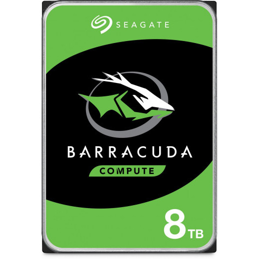 Жесткий диск 8TB Barracuda 3.5'', SATAIII, 5400 об/мин, 256 МБ