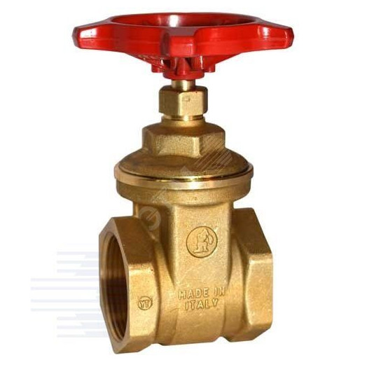 Задвижка клиновая латунная R55 Ду 25 Ру16 ВР маховик