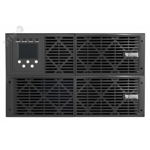 Источник бесперебойного питания / UPS Online, Rack/Tower 6000ВА/5400Вт. USB/RS-232/SNMP Slot/EPO Клеммная колодка (1) (12В /7Ач. х 16)