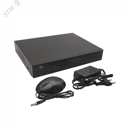 Видеорегистратор IP 10-канальный 8Мп 1 HDD