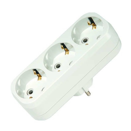 Разветвитель 3-м с заземл. Makel 10033