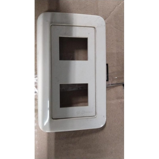 Рамка телеф. 2-м Anam 70W крем AX 1712