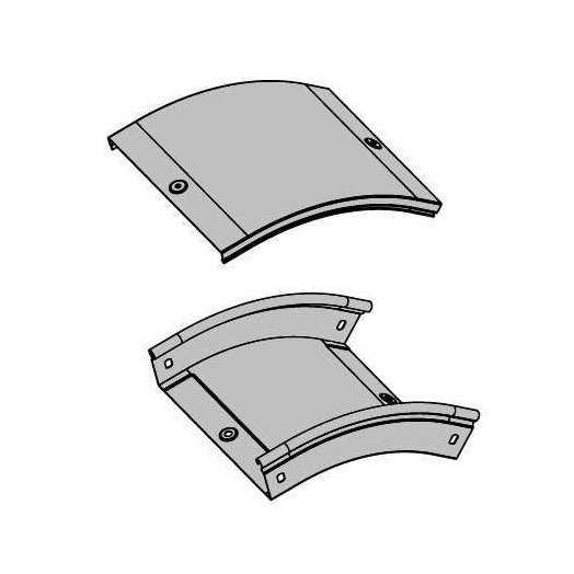 Угол для лотка вертикальный внешний 45град. 50х50 CD 45 DKC 36840