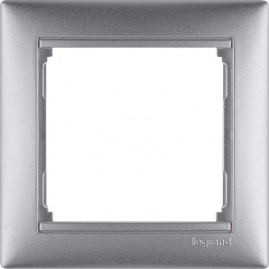 Рамка 1-м Valena алюм. Leg 770151