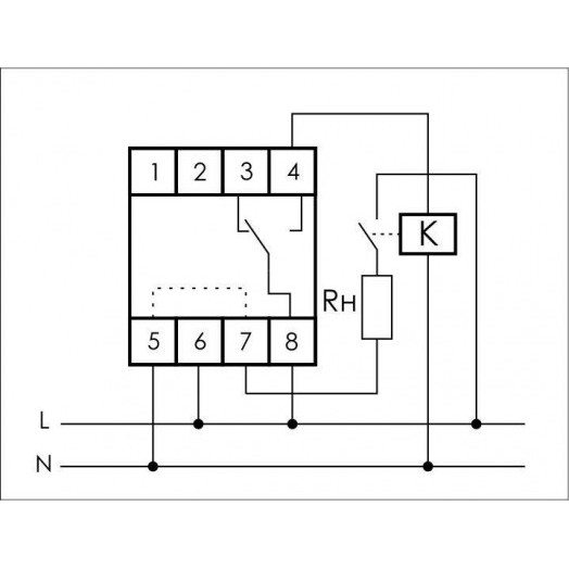 Ограничитель мощности ОМ-3 1ф 0.5-5кВт F&F EA03.001.006