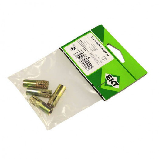 Анкер забивной М6/8х25 пакет (уп.6шт) EKT 1101001