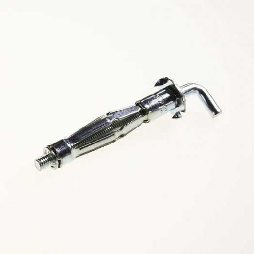 Дюбель для пустот. конструкций метал. 5х16 с винтом-крюком М5х58 (уп.4шт) блист. EKT 35344