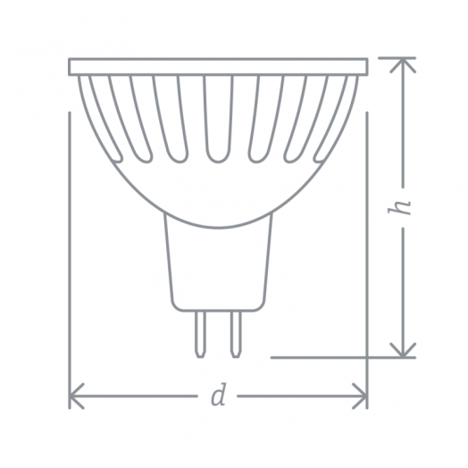 Лампа светодиодная 94 381 NLL-MR16-3-230-6.5K-GU5.3 3Вт 6500К холод. бел. GU5.3 240лм 220-240В Navigator 94381