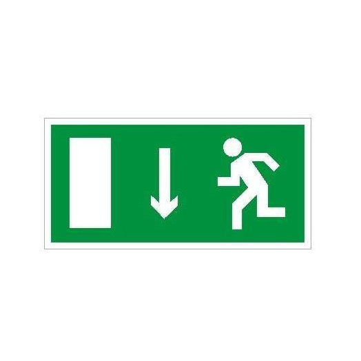 Пиктограмма "Указатель двери левосторонний/правосторонний" ПЭУ 091/092 240х125 РС-M (уп.2шт) СТ 2502000040