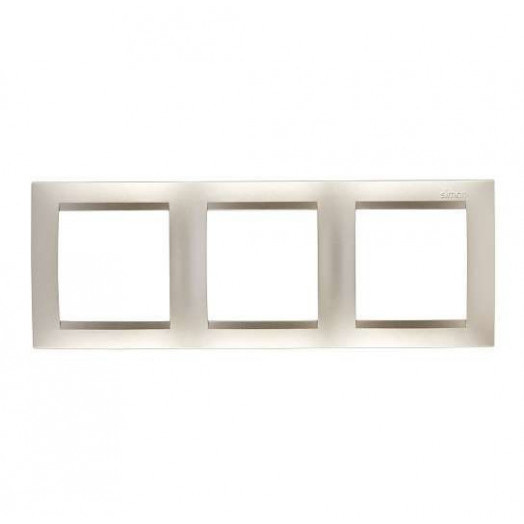 Рамка 3-м Simon15 шампань Simon 1500630-034
