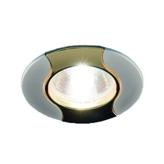 Светильник Nautilus 51 0 24 MR16 неповоротный литой комбинир. зол./никель/зол. ИТАЛМАК IT8032