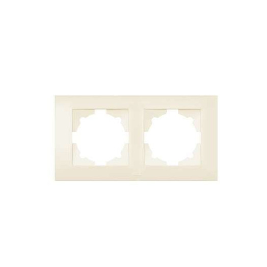 Рамка 2-м Cosmo крем. ABB 612-010300-226