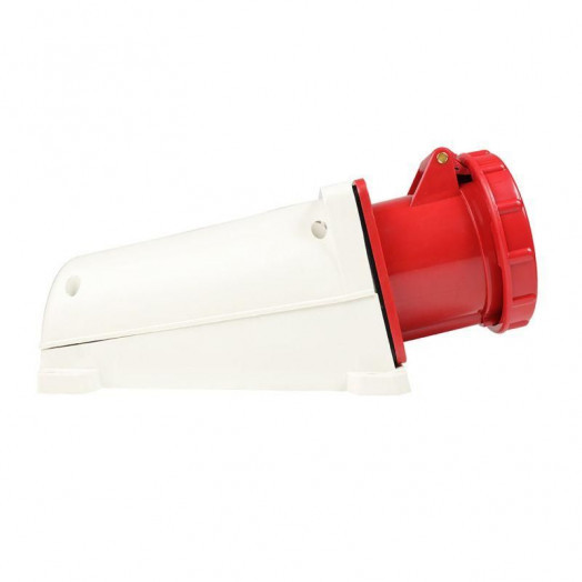 Розетка 135 63А 6h 380AC 3P+PE+N IP67 для монтажа на поверхность КЭАЗ 241221