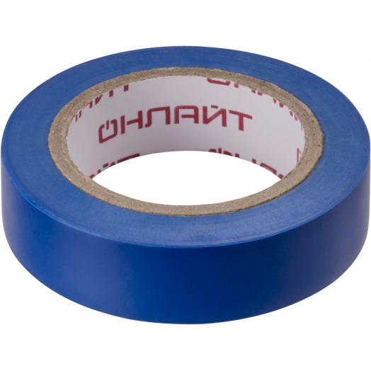 Изолента ПВХ 71 675 OIT-B15-10/B син. ОНЛАЙТ 71675