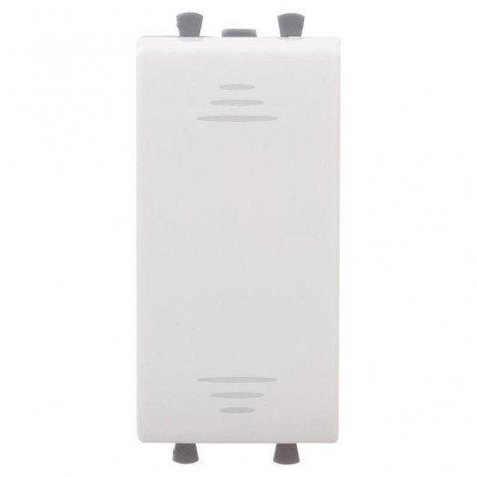 Переключатель модульный 1-кл. 1мод. Avanti "Белое облако" 16А IP20 бел. DKC 4400111