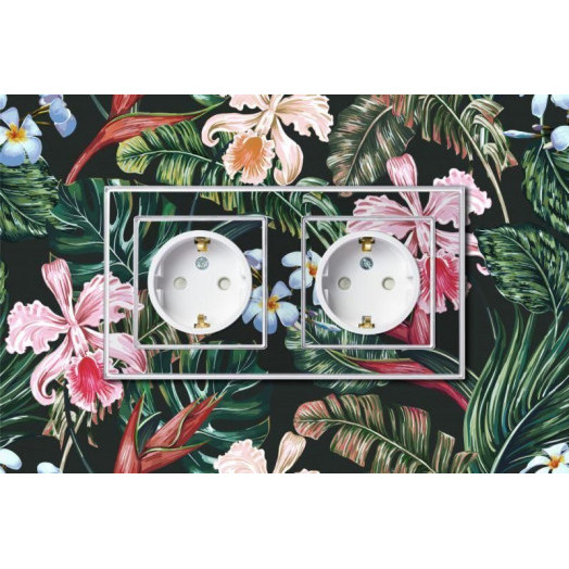 Розетка 1-м СП AtlasDesign Art 16А IP20 с заземл. защ. шторки механизм бел. SE ATN200145