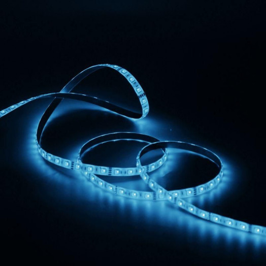 Лента светодиодная Elementary 5050/30-SMD 7.2Вт/м 6500К холод. бел. IP20 250лм/м 12В 10мм (уп.5м) GAUSS 355000307