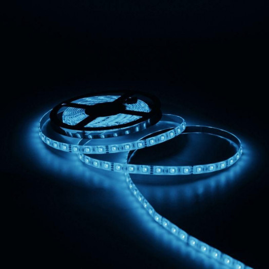 Лента светодиодная Elementary 5050/30-SMD 7.2Вт/м 6500К холод. бел. IP20 250лм/м 12В 10мм (уп.5м) GAUSS 355000307