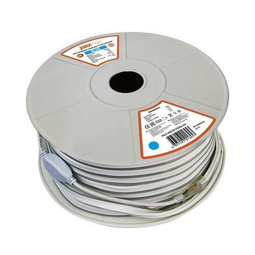 Лента "Неон" PFN-01 2835/120 220В 6Вт/м 8х16мм Blue IP65 (уп.50м) JazzWay 5016453A