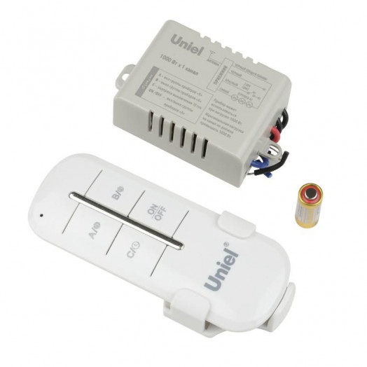 Пульт UCH-P005-G1-1000W-30M для управления светом 1 каналх1000Вт Uniel UL-00003632