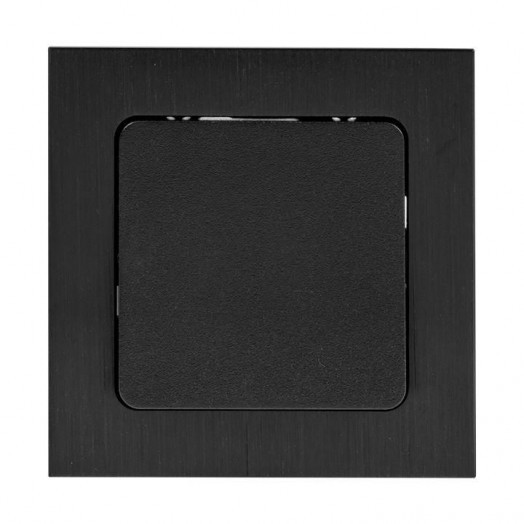 Переключатель проходной 1-кл. Стокгольм 10А механизм черн. PROxima EKF EZV10-025-10