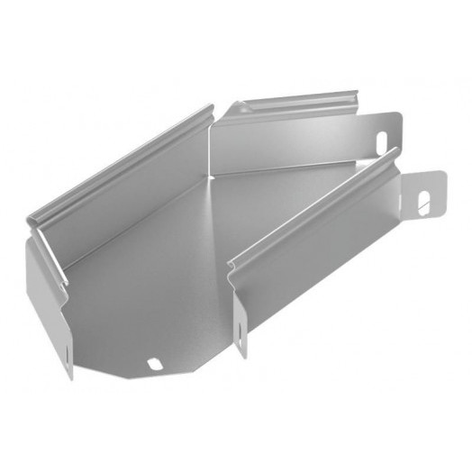 Угол для лотка горизонтальный 90град. 200х50 1мм оцинк. ASD-electric STH.2005.910