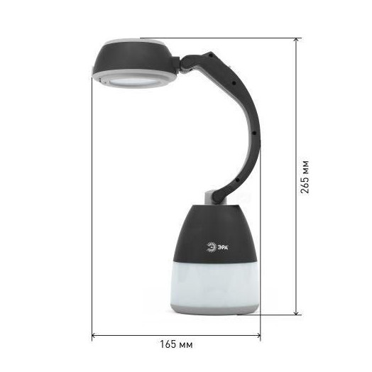 Фонарь-прожектор PA-706 трансформер 3 в 1 (прожектор - кемпинговый фонарь - настольный) Эра Б0042661