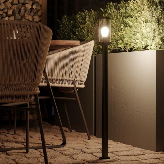 Светильник Vega 1х60Вт E27 IP54 170-240В 105х105х80мм НТУ столб садово-парковый GAUSS GD024