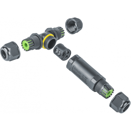 Коннектор кабельный T-образный 82 832 NTB-T01-3P-IP68 3PIN Navigator 82832