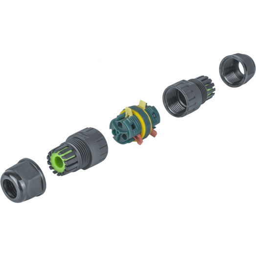 Коннектор кабельный I-образ. 82 834 NTB-I03-3P-IP68 3PIN Navigator 82834