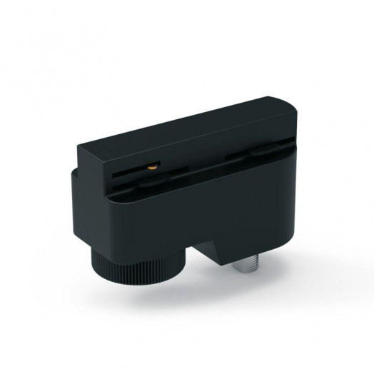 Адаптер универсальный Track однофазный для подключения светильника к трековой системе черн. GAUSS TR122