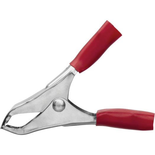 Зажим "крокодил" 10А 80 857 OAC-10A-50-R25 красн. ОНЛАЙТ 80857