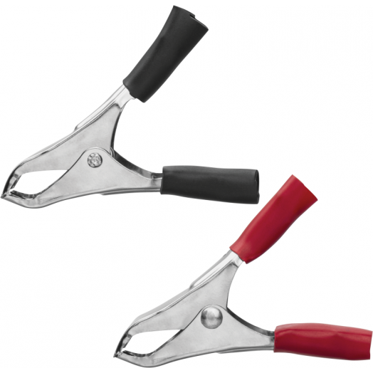 Зажим "крокодил" 10А 80 858 OAC-10A-50-H2 (уп.2шт) ОНЛАЙТ 80858