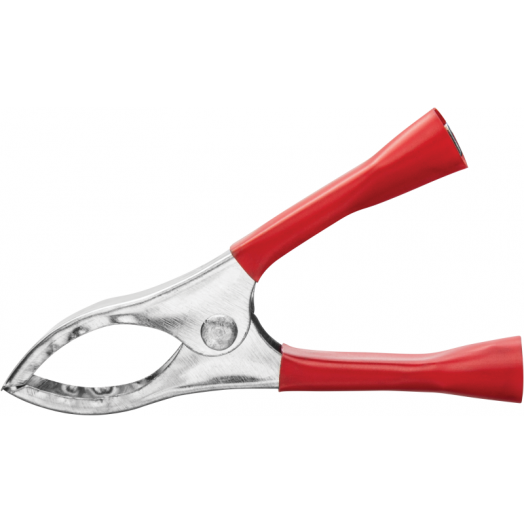 Зажим "крокодил" 30А 80 860 OAC-30A-75-R25 красн. ОНЛАЙТ 80860