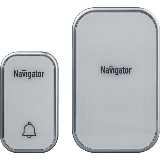 Звонок электрический NDB-D-AC03-1V1-WH NAVIGATOR 80506