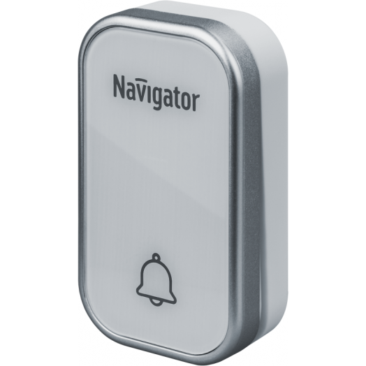 Звонок электрический NDB-D-AC03-1V1-WH NAVIGATOR 80506